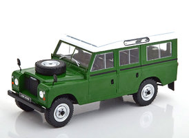 Land Rover 109 Series 3 Station Wagon - zelená - biela 